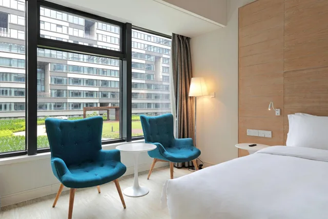 غرفة سوبيريور بسريرين منفصلين، Garden Lane Meilan Airport Hotel Formerly Haikou Meilan Airport Hotel 2/2