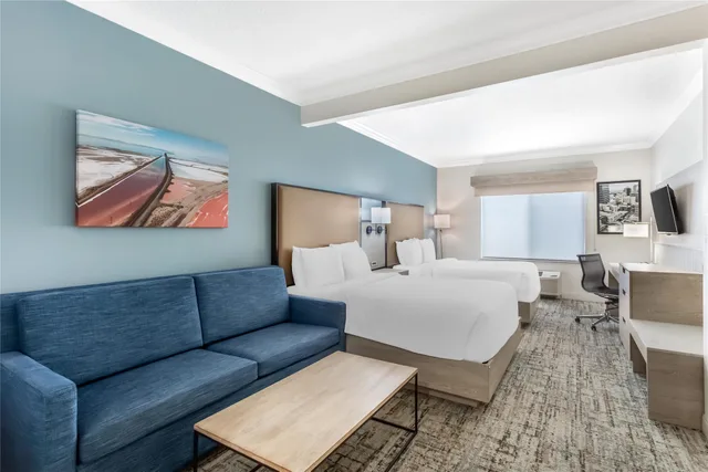 جناح بسريرين كوين مع أريكة، Best Western Plus Airport Inn Suites Salt Lake City 4/7