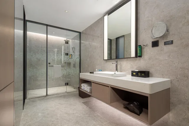 غرفة ديلوكس بسريرين منفصلين، Hampton by Hilton Hangzhou Liangzhu 3/4