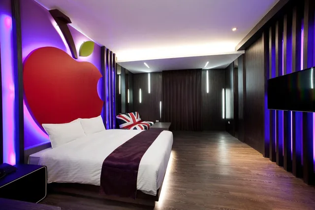 غرفة بسرير كوين، Fukun 5 Motel 3/6