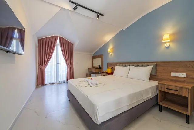 غرفة بسرير مزدوج بجاكوزي، Katre Hotel Oludeniz 2/9