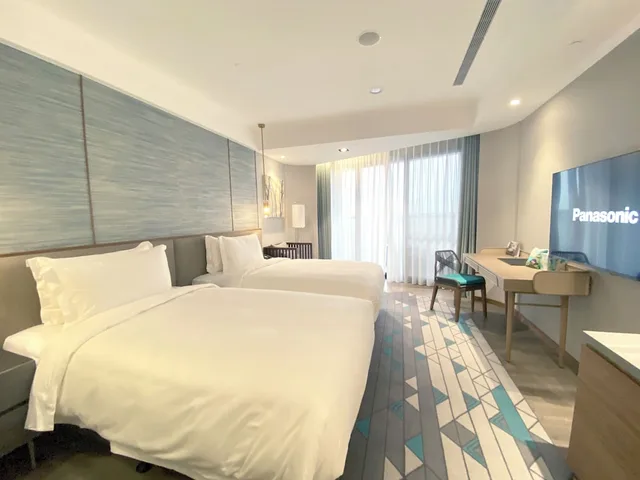Executive, Twin Beds, Lake View, Wyndham Sun Moon Lake 2/4