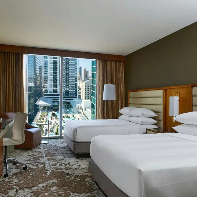 غرفة بسريرين كوين، MARRIOTT MARQUIS HOUSTON 9/10
