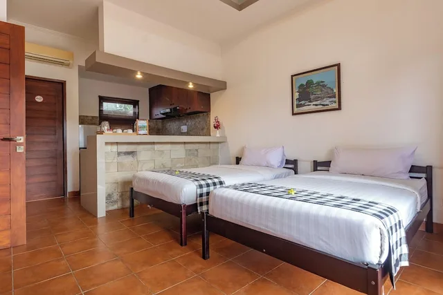 غرفة عائلية بسرير كينج وسريرين منفصلين بمطبخ صغير، Vidi Boutique Hotel Bali 7/10