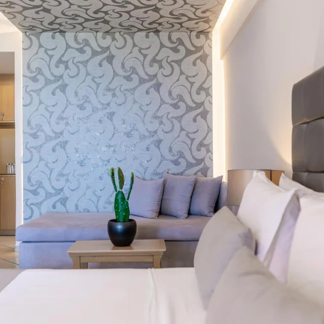 غرفة ديلوكس بسرير مزدوج بإطلالة على البحر، Balcony Hotel 6/8