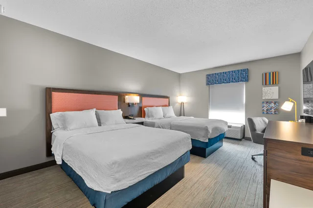 غرفة رباعية بسريرين كوين، Hampton Inn & Suites St. Louis/South I-55 Mo 2/4