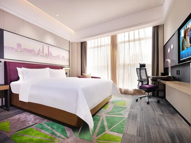 غرفة سوبيريور بسرير كينج، Hampton by Hilton Guangzhou Dongxiaonan 2/2