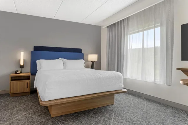 جناح بسرير كينج مع أريكة لذوي الإعاقة، Hampton Inn and Suites Pittsburgh Meadow Lands 1/8