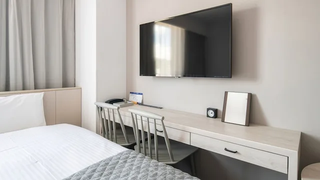 غرفة كومفورت بسرير مزدوج وسرير فردي مع سرير إضافي، Vessel Hotel Fukuyama 3/9