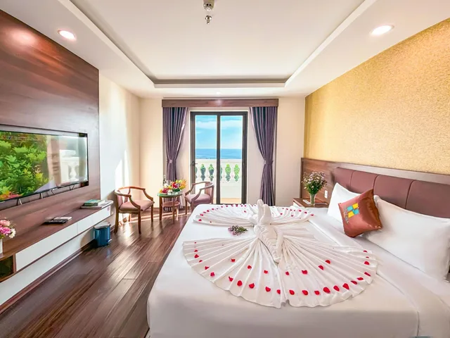 غرفة ديلوكس بإطلالة على الحديقة، Night Sea Hotel 1/1