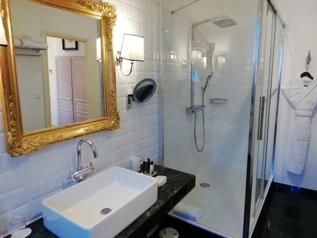 غرفة قياسية بسريرين منفصلين بحمام خاص، La Villa Eugene 3/7