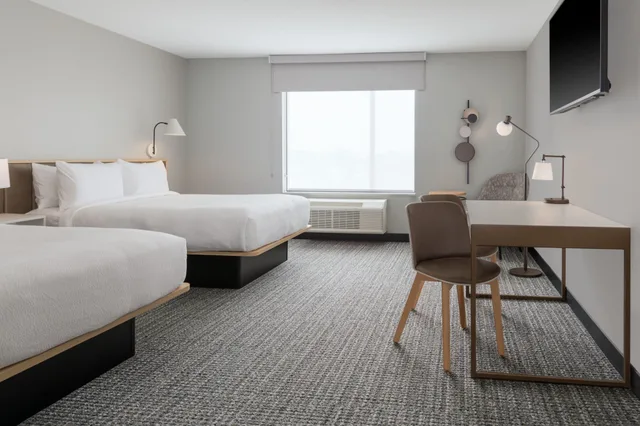 استوديو بسريرين كوين، Towneplace Suites By Marriott Norfolk 2/2