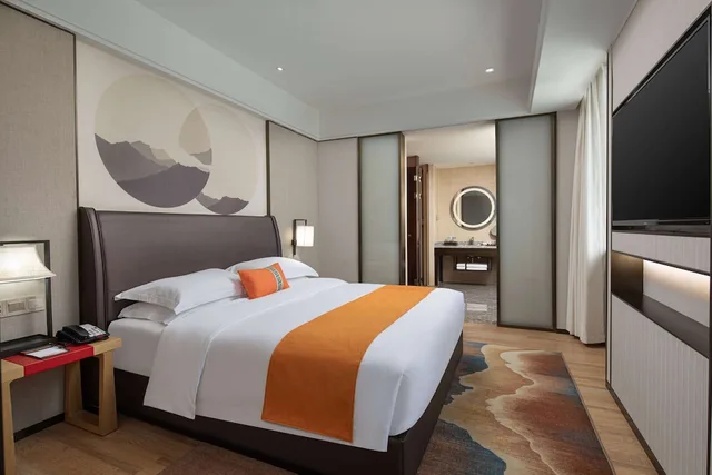 جناح تنفيذي بسرير كينج، Hawthorn by Wyndham Dali Erhai Park 1/1