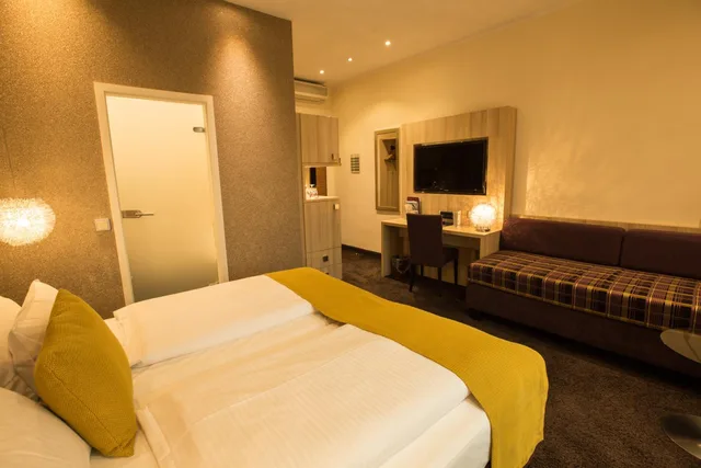 غرفة بريميوم بسرير مزدوج، Hotel Hammer - Mainz Hauptbahnhof 2/6