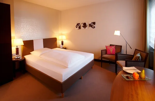 غرفة اقتصادية بسرير كوين، Ritter Durbach Hotel 1/4