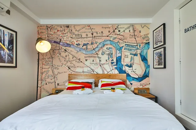 غرفة بسرير مزدوج، St Christophers Inn Village London Bridge Hostel Ex Hostel St Christophers Village 3/4