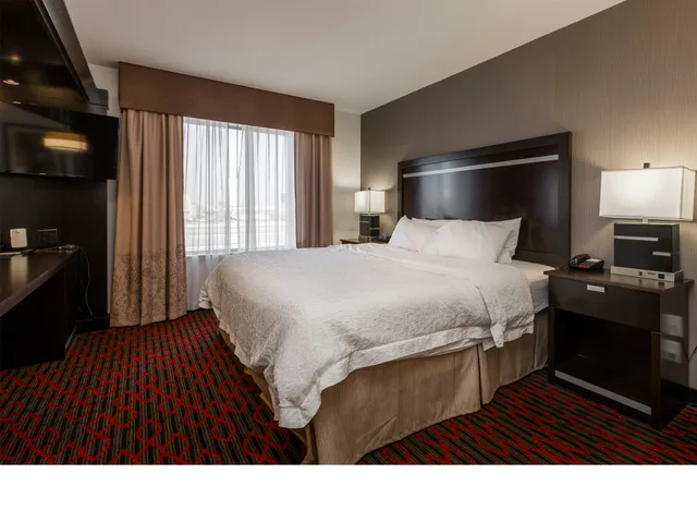 جناح استوديو بسرير كينج، Hampton Inn and Suites by Hilton Lethbridge 1/2