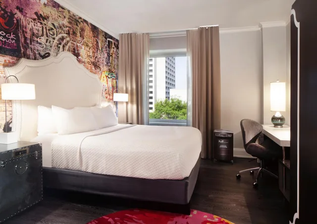 غرفة قياسية بسرير مزدوج، Indigo Atlanta Midtown Hotel 3/10