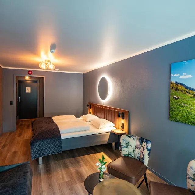 غرفة عائلية، Hotel Aurlandsfjord 1/6