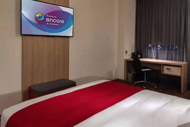 غرفة بسرير كوين لذوي الإعاقة، Ramada Encore by Wyndham Monterrey Apodaca Zona Aeropuerto 2/4