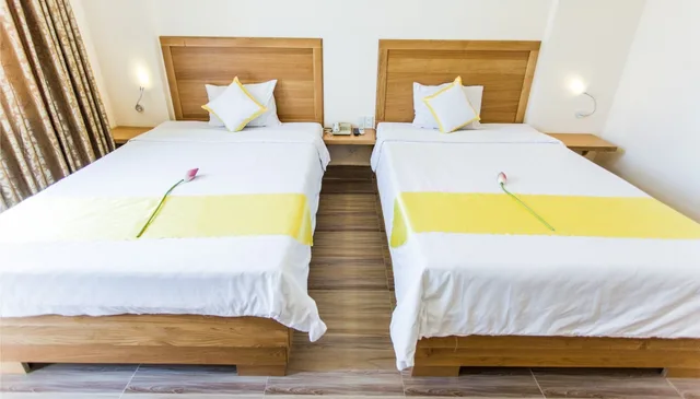 غرفة ديلوكس بسريرين مزدوجين، Hoang Yen 2 Hotel 1/1