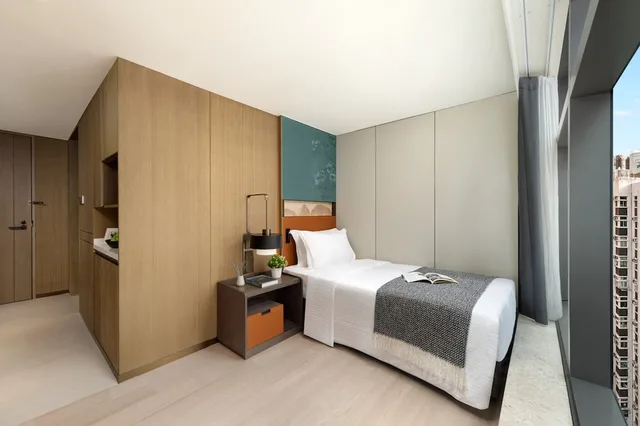 استوديو ديلوكس بسرير فردي لذوي الإعاقة، Ascott North Point Hong Kong 1/4