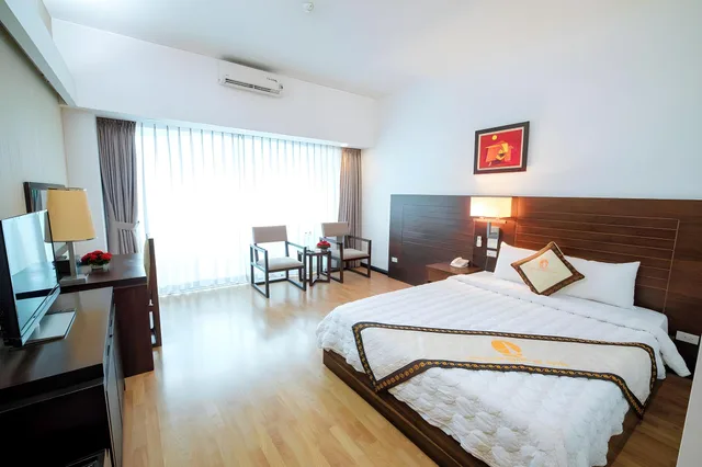 غرفة ديلوكس، Quang Ba Trade Union Hotel 1/1