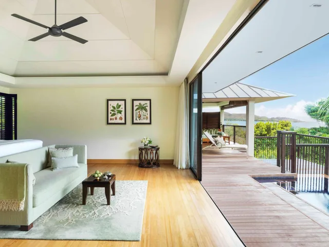 Grand, Pool, Panoramic, Villa, Double Bed، Raffles Seychelles 5/7