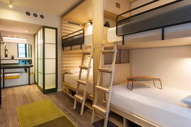 Room, 4 Beds, Moxy NYC Chelsea 1/1