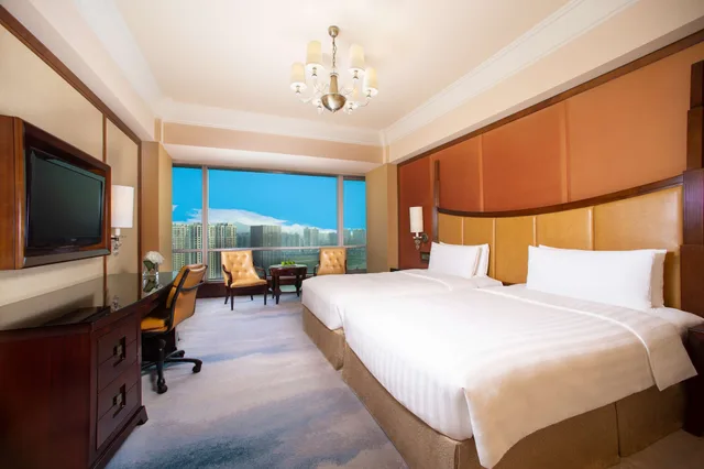 غرفة ديلوكس بسريرين منفصلين، Shangri-La Wenzhou 2/6