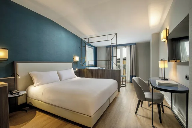 غرفة ديلوكس بسرير مزدوج أو سريرين منفصلين، Hotel St Martin 5/10