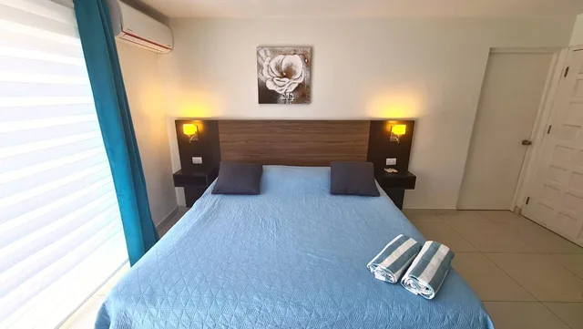 شقة ديلوكس بسرير كوين وسريرين مزدوجين، Bubali Villa And Apartments 7/10