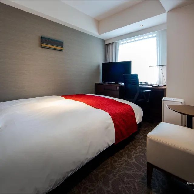 غرفة قياسية في المبنى الرئيسي للمدخنين، DAIWA ROYNET HOTEL MATSUYAMA 1/3