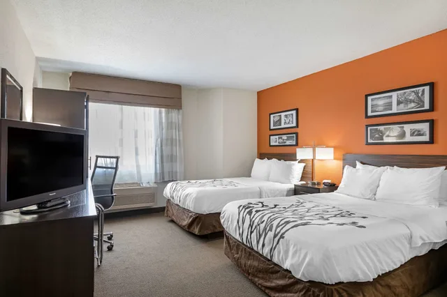 غرفة قياسية بسريرين مزدوجين، Sleep Inn DeWitt - Lansing North 3/4