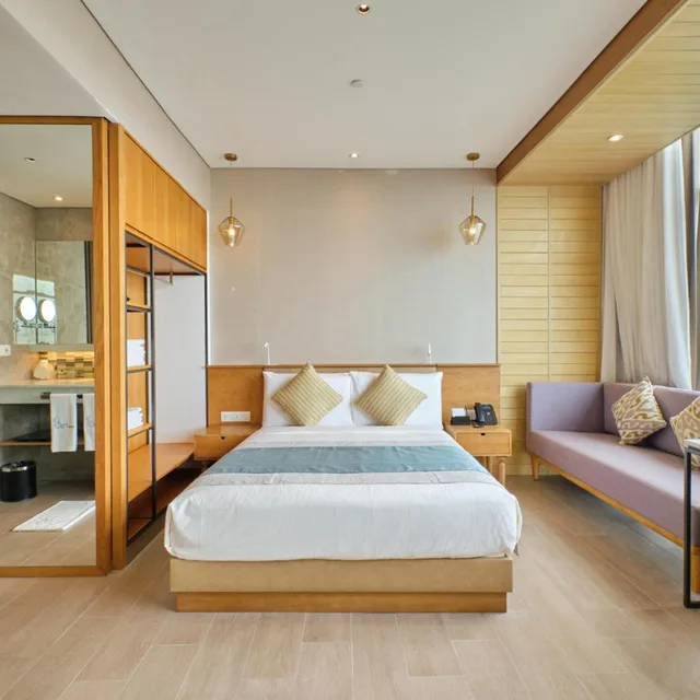 غرفة عائلية بإطلالة على البحر، Hotel H2o 1/8