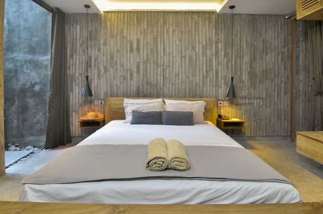 فيلا بسرير كينج بإطلالة على الجبل والبحر بغرفة نوم واحدة بمسبح خاص، The Tiing Tejakula Villas 4/4