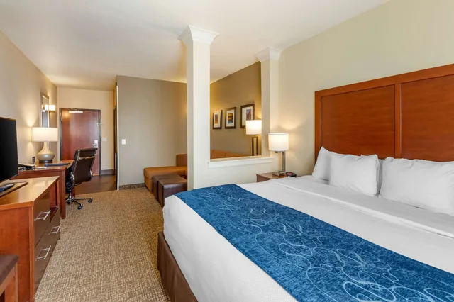 جناح بسرير كينج مع أريكة، Comfort Suites Near Denver Downtown 1/4