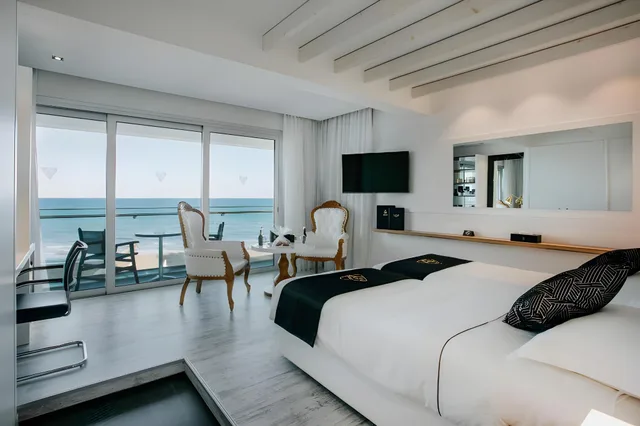 غرفة ديلوكس بإطلالة على البحر، The Ciao Stelio Deluxe Hotel - Adults Only 1/2
