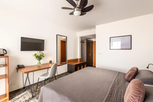Superior, Double Bed, Pouulevard View، Troja 2/4