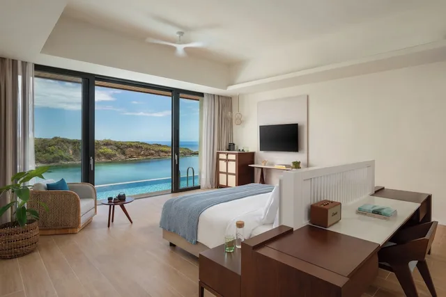 4 Bedrooms, Cliff, Retreat, Luxury, Villa, Twin Beds, 3 King Beds، Six Senses La Sagesse 1/3