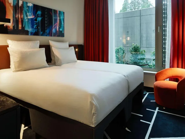 غرفة بسرير فردي، TRIBE Baden-Baden 6/10