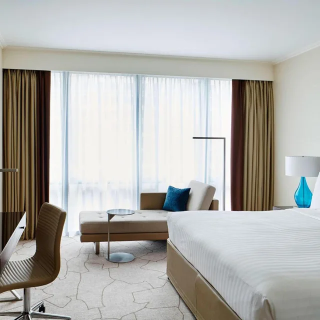 غرفة ديلوكس بسرير كينج، London Marriott Hotel Canary Wharf 2/10
