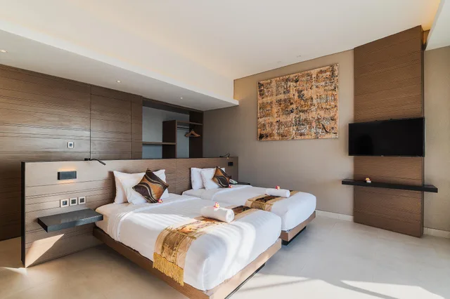 جناح جونيور بسريرين منفصلين مع أريكة، Padma Sari Hotel 1/1