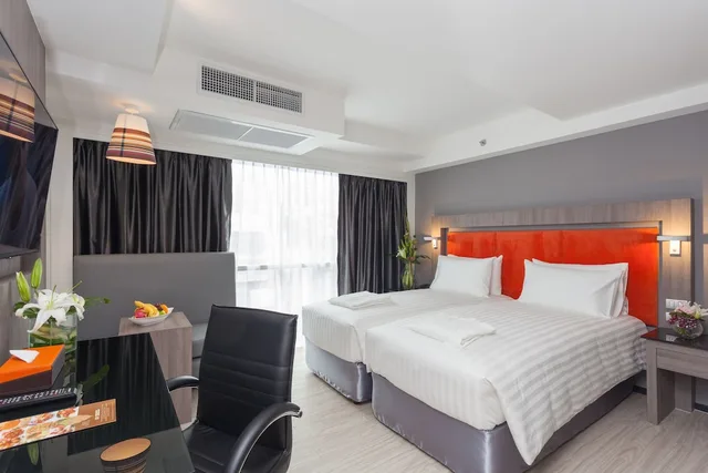 غرفة ديلوكس بسرير كينج، Grand 5 Hotel Plaza Sukhumvit Bangkok 4/6
