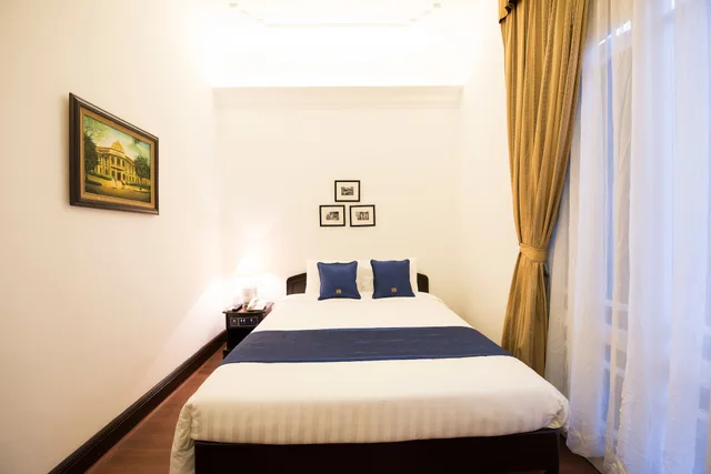 غرفة أساسية بسريرين منفصلين بإطلالة على المدينة بغرفة نوم واحدة بحوض استحمام، Hoa Binh Hotel 3/5