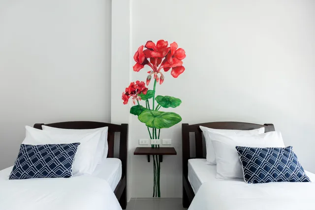 غرفة قياسية بسريرين منفصلين، Be Leaf Resort SHA 7/9