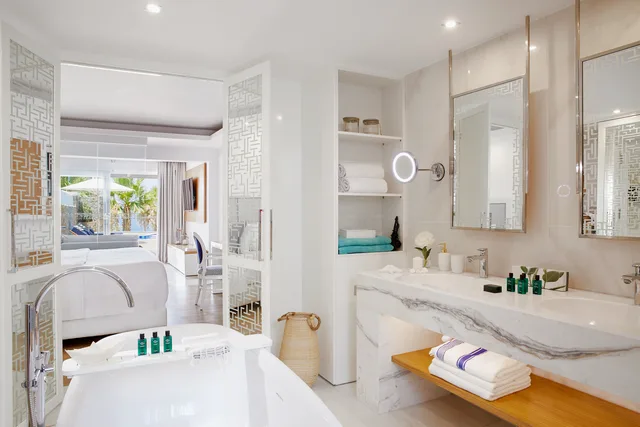 فيلا ملكية غراند بشرفة بـ4 غرف نوم بمسبح خاص بجاكوزي، Minos Imperial Luxury Beach Resort and Spa Milatos 2/3