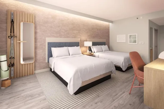 غرفة قياسية بسريرين كوين بحوض استحمام لذوي الإعاقة، Even Hotel Orlando Universal Blvd By Ihg 6/9