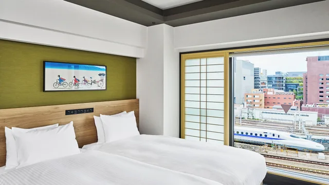 Family, Apartment, Twin Beds, Bunk Bed, Train View، Mimaru Kyoto Station 1/10