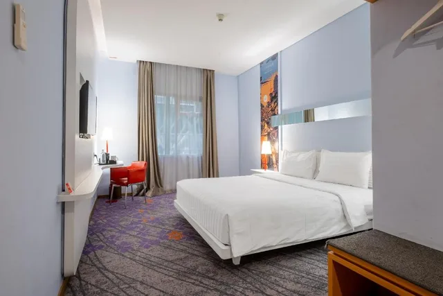 غرفة ديلوكس بسرير مزدوج، Luminor Hotel Metro Indah Bandung 3/3